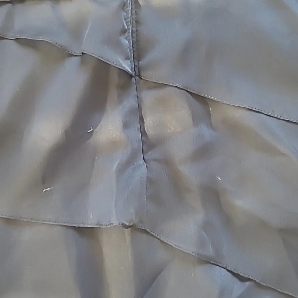 Adrianna Papell Evening Strapless Tiered Cocktail Dress - Size 6 - Picture 4 of 11
